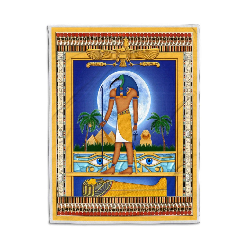 Blanket Thoth Egyptian God - CustomsPig