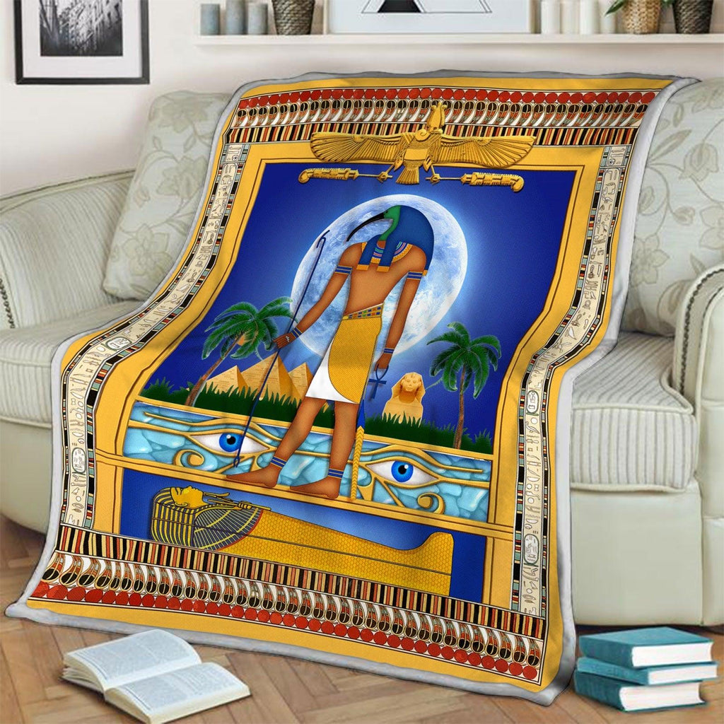 Blanket Thoth Egyptian God - CustomsPig