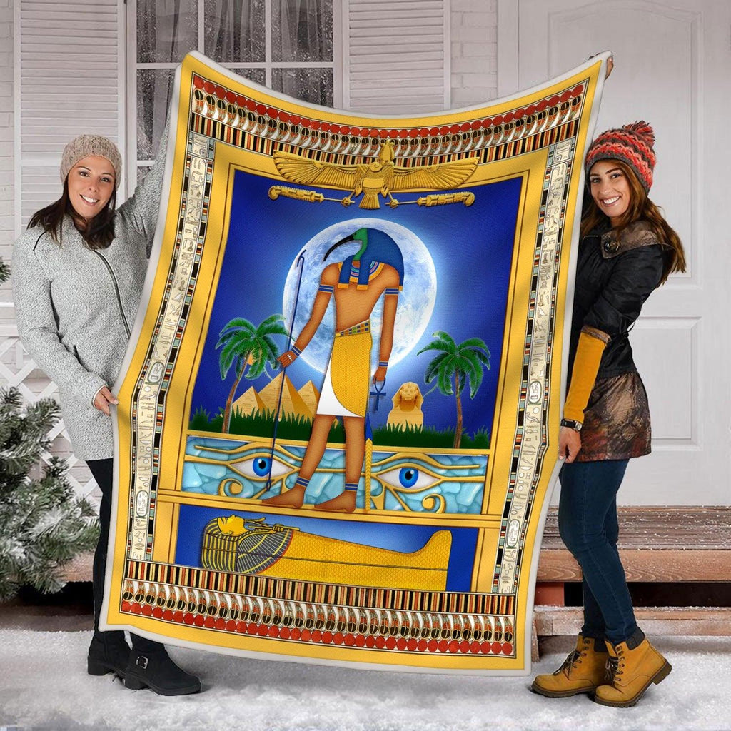 Blanket Thoth Egyptian God - CustomsPig