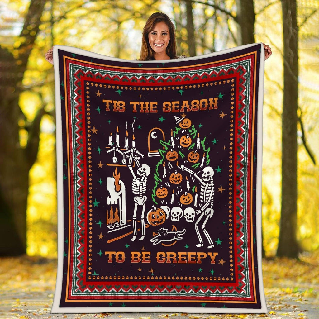 Blanket Tis The Season To Be Creepy - CustomsPig