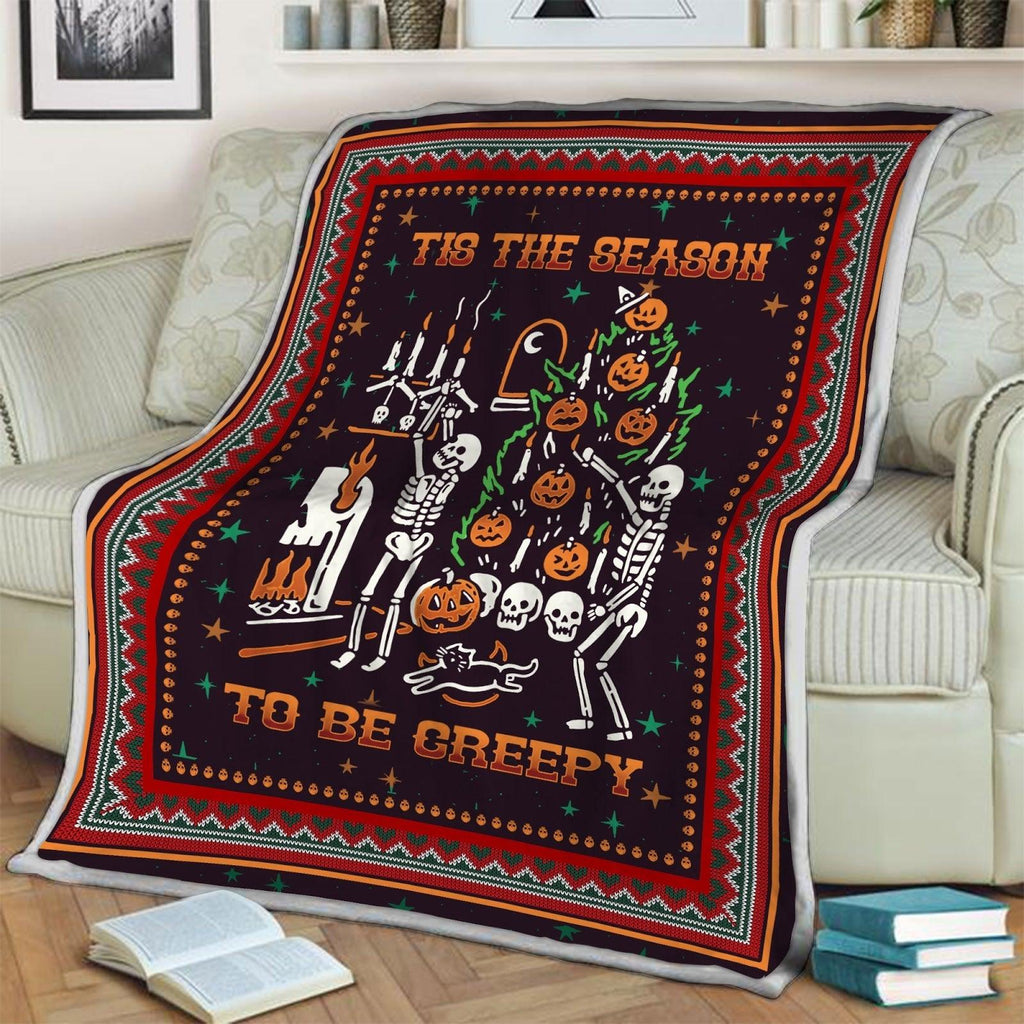 Blanket Tis The Season To Be Creepy - CustomsPig