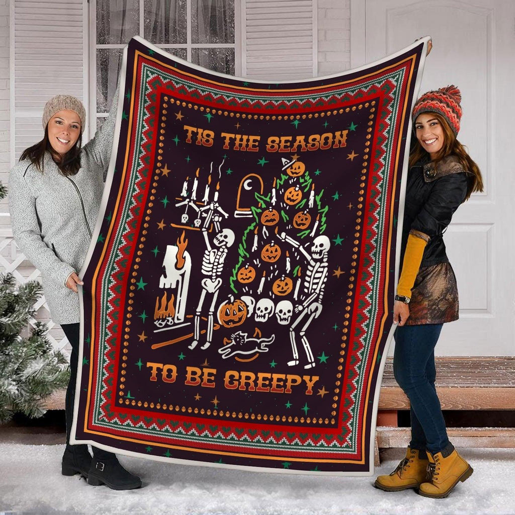 Blanket Tis The Season To Be Creepy - CustomsPig