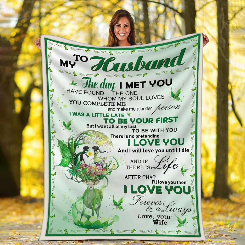 Blanket To My Husband - CustomsPig