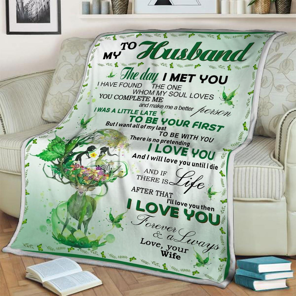 Blanket To My Husband - CustomsPig