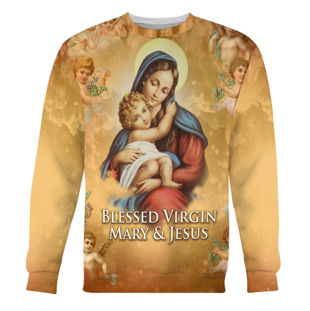 Blessed Virgin Mary & Jesus Tops - CustomsPig