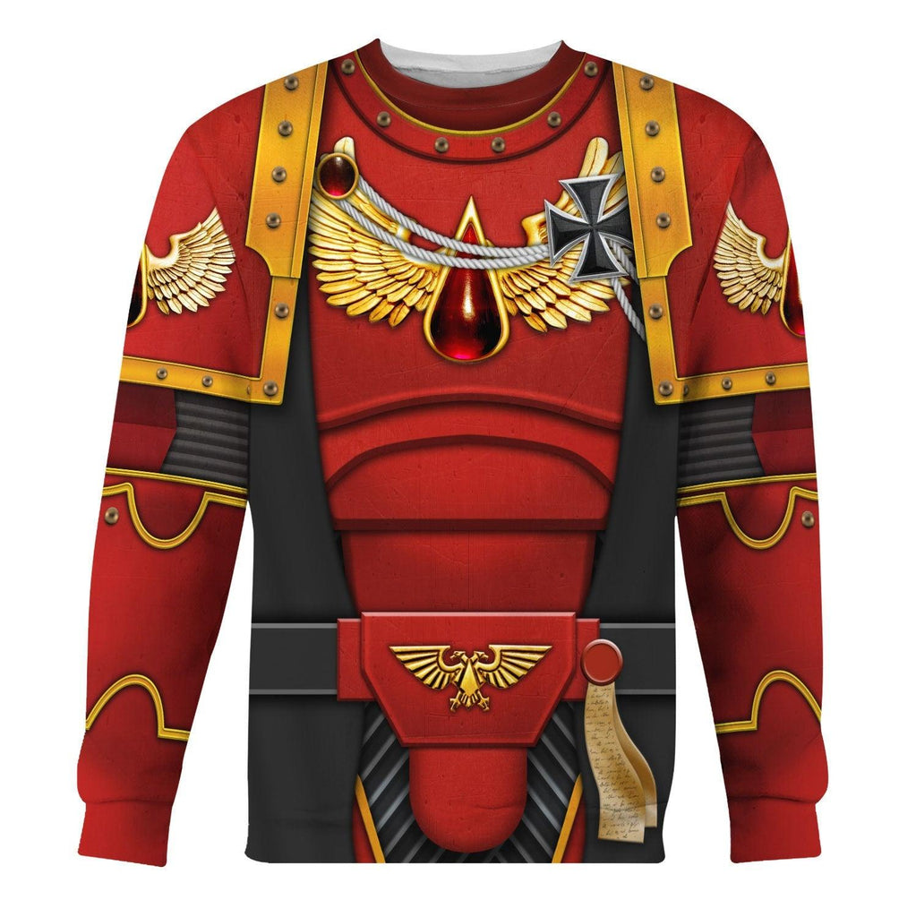 Blood Angels Black Robe T-shirt Hoodie Sweatpants Cosplay - CustomsPig