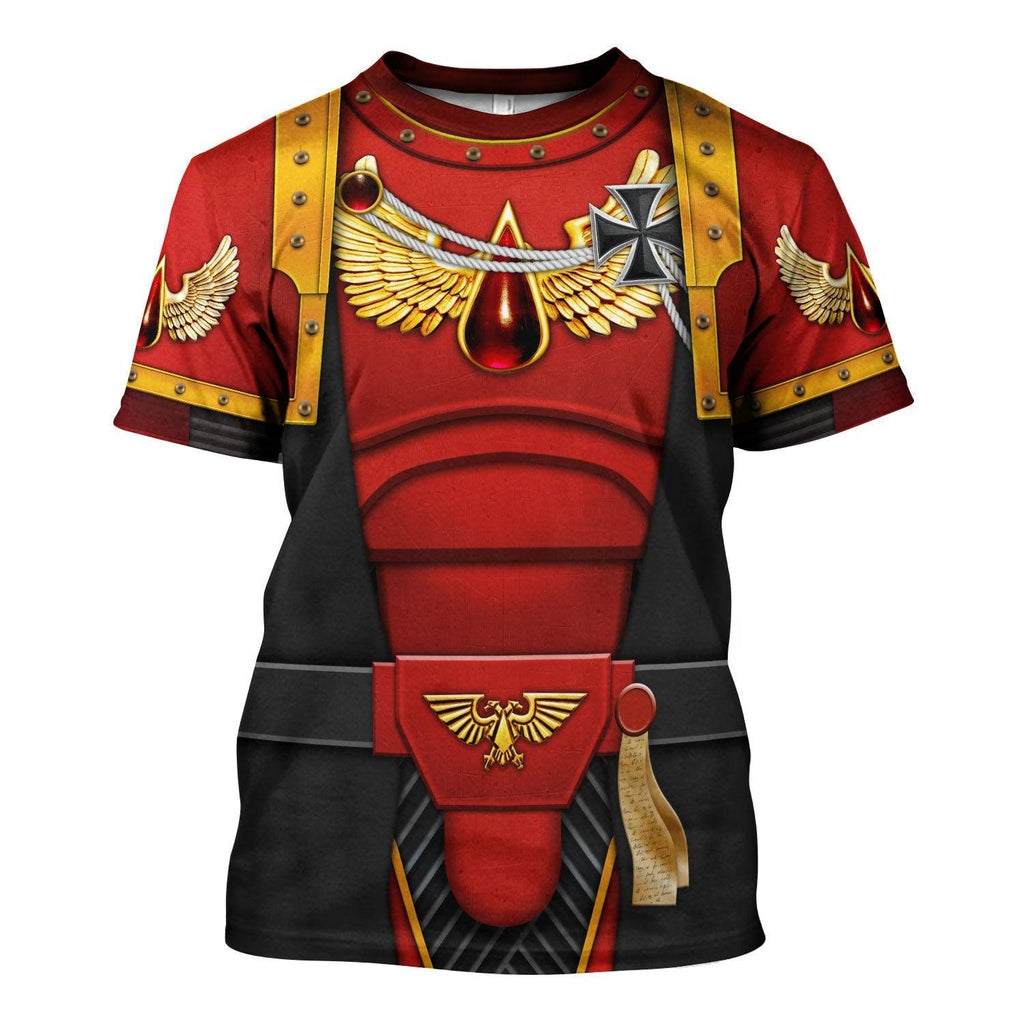 Blood Angels Black Robe T-shirt Hoodie Sweatpants Cosplay - CustomsPig