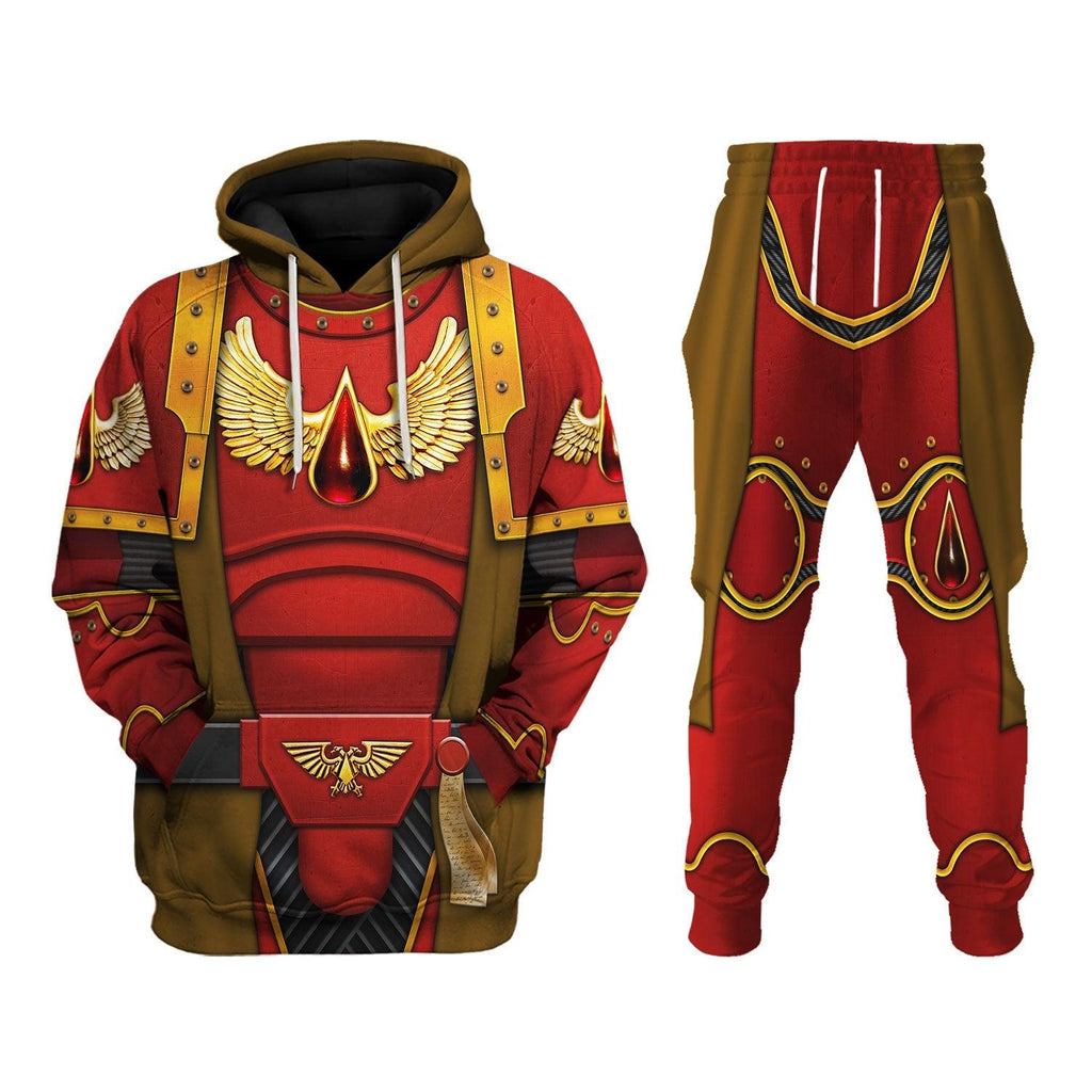 Blood Angels Brown Robe T-shirt Hoodie Sweatpants Cosplay - CustomsPig