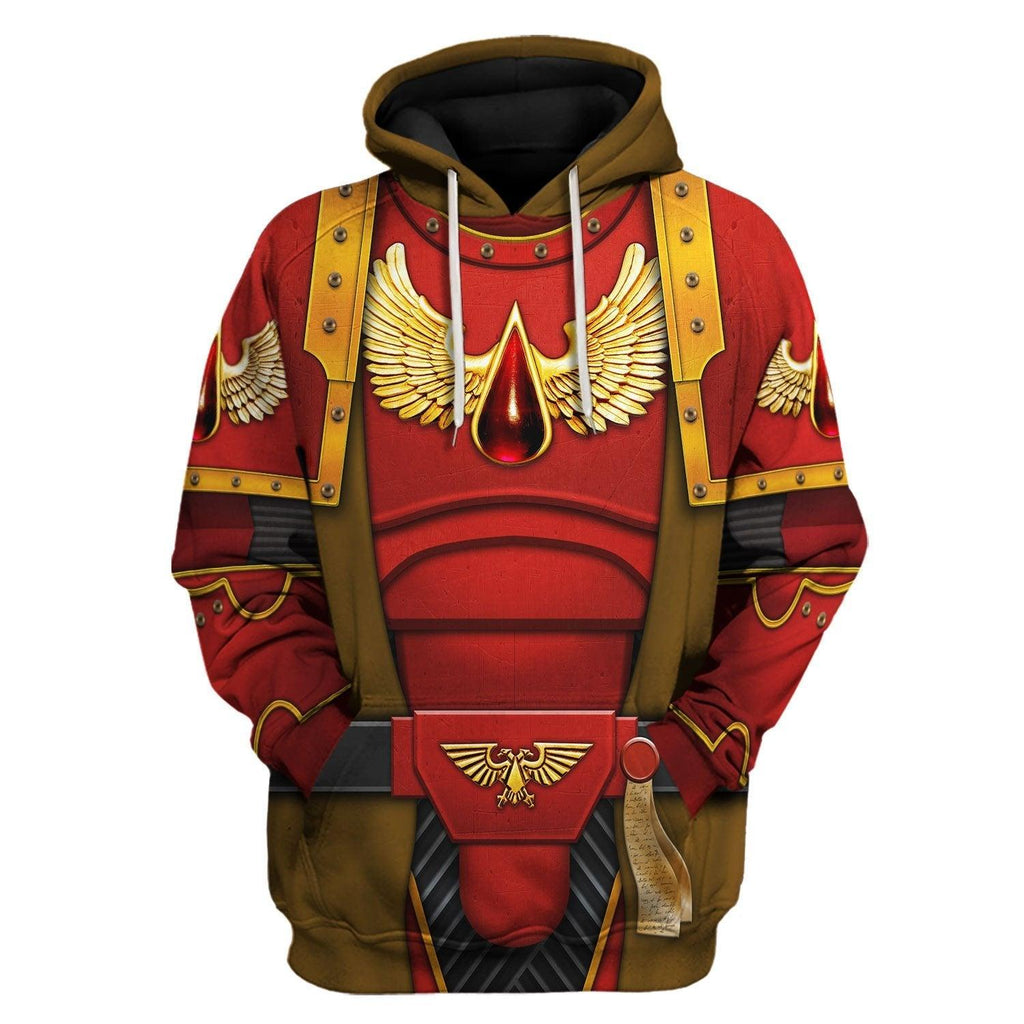 Blood Angels Brown Robe T-shirt Hoodie Sweatpants Cosplay - CustomsPig