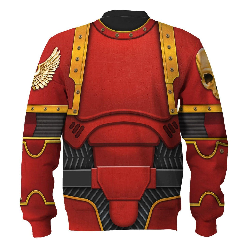 Blood Angels Captain T-shirt Hoodie Sweatpants Cosplay - CustomsPig