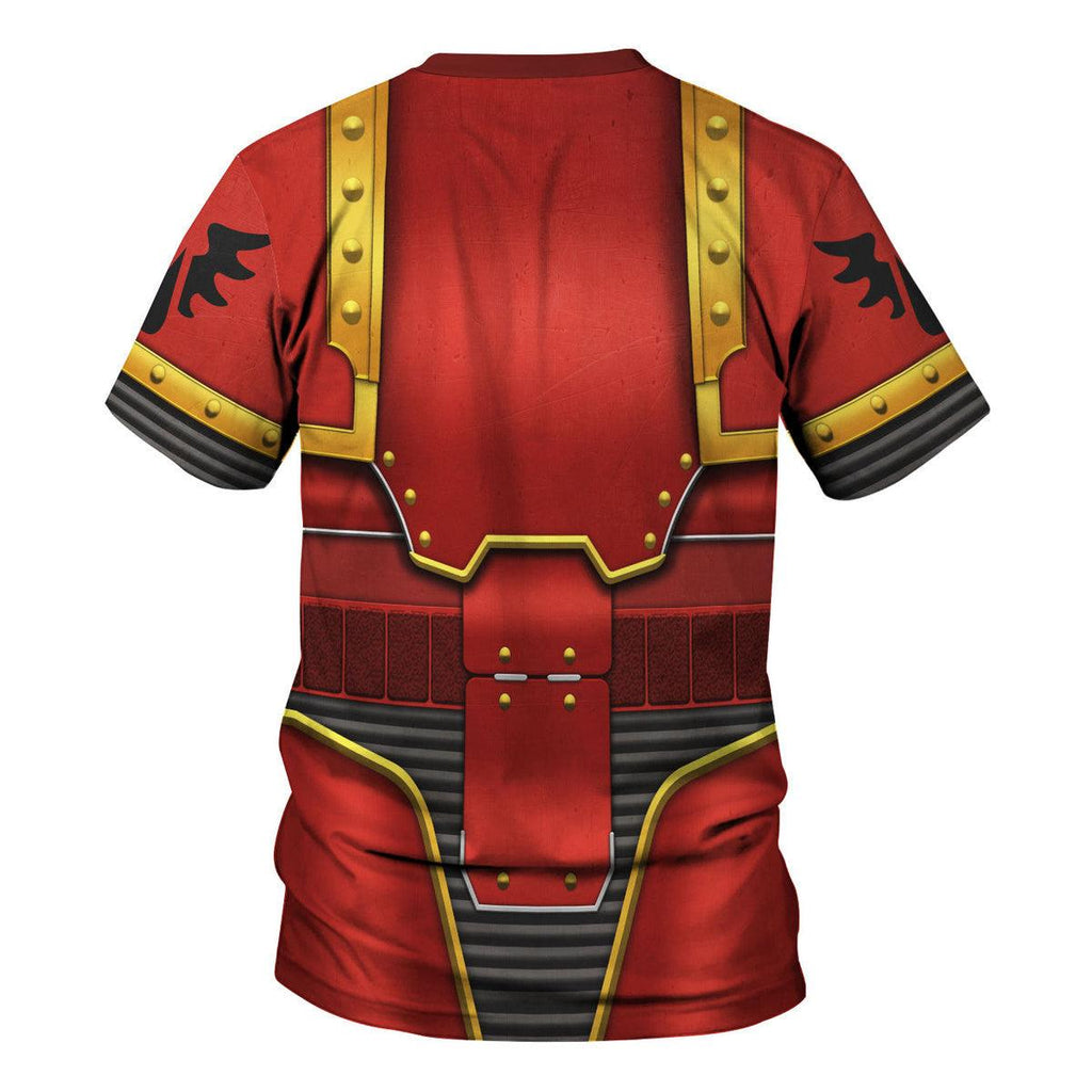 Blood Angels In Mark III Power Armor T-shirt Hoodie Sweatpants Cosplay -  CustomsPig