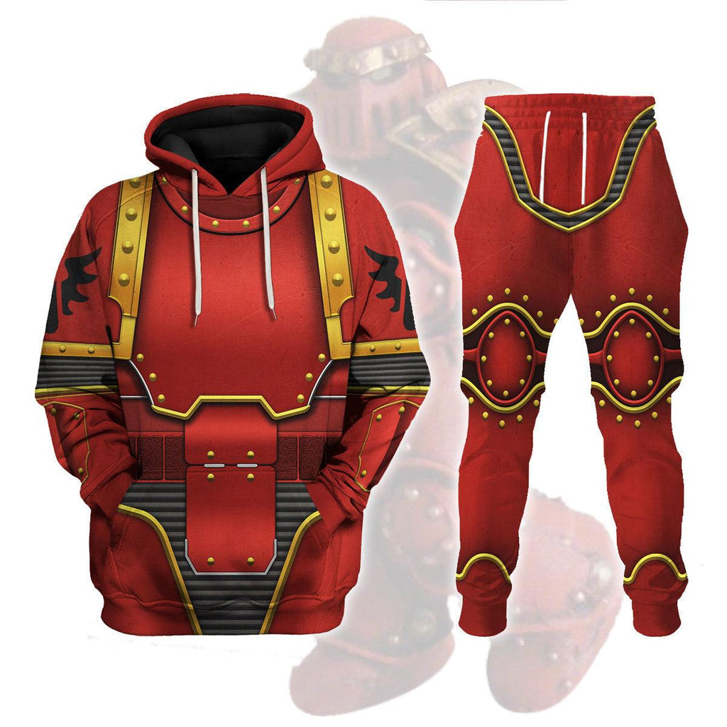 Blood Angels In Mark III Power Armor T-shirt Hoodie Sweatpants Cosplay -  CustomsPig