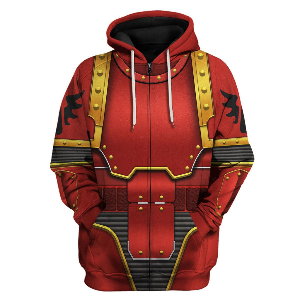 Blood Angels In Mark III Power Armor T-shirt Hoodie Sweatpants Cosplay -  CustomsPig