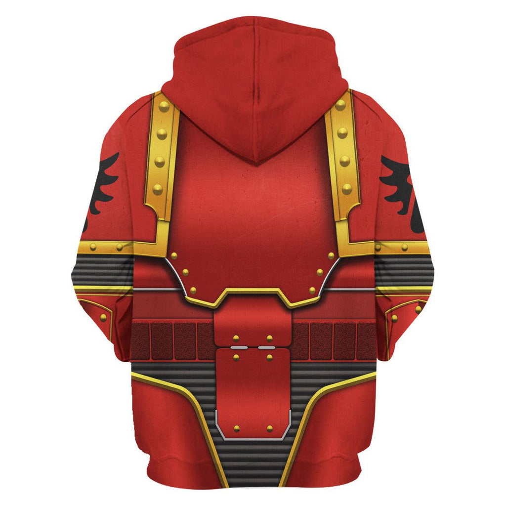 Blood Angels In Mark III Power Armor T-shirt Hoodie Sweatpants Cosplay -  CustomsPig