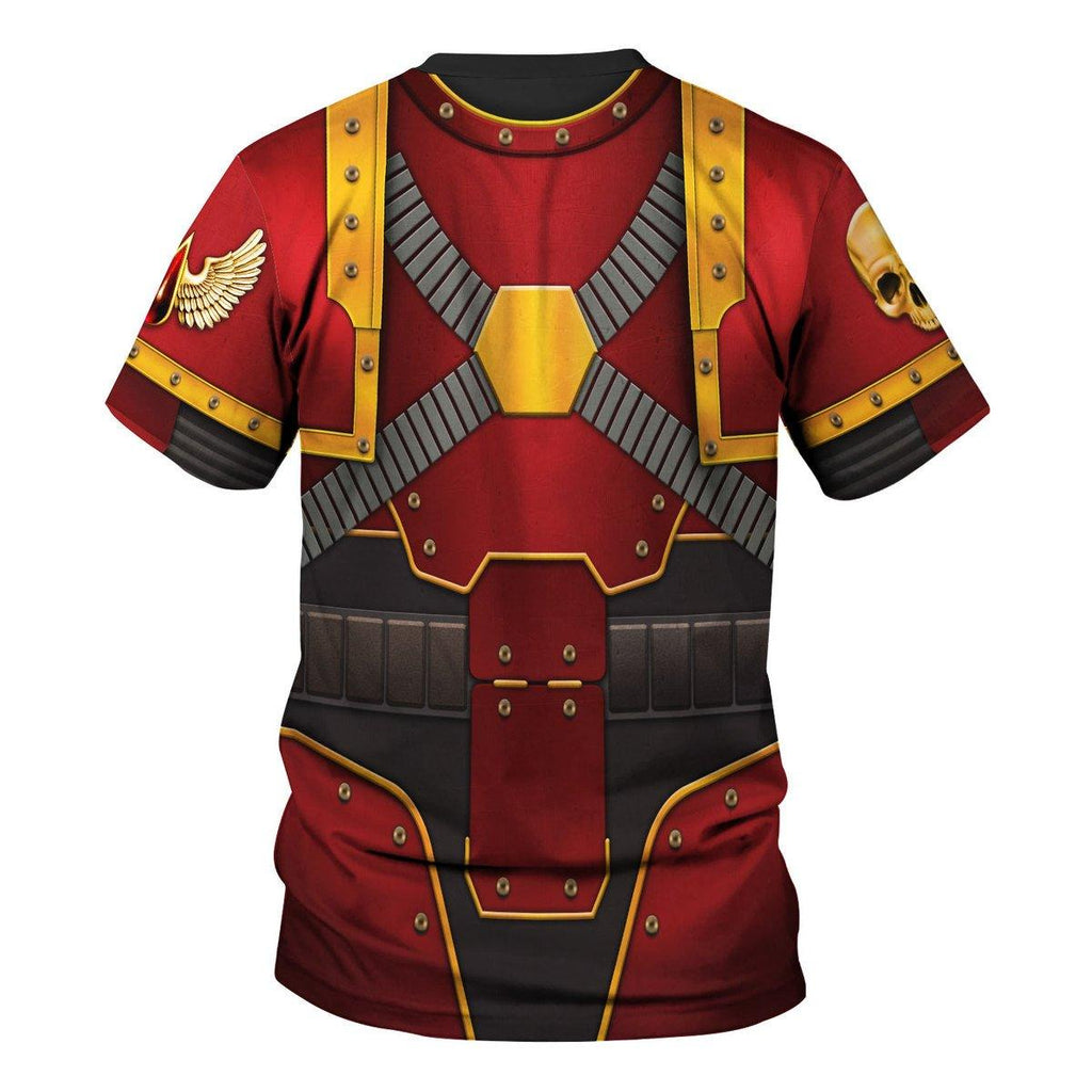 Blood Angels IX Captain T-shirt Hoodie Sweatpants Cosplay - CustomsPig