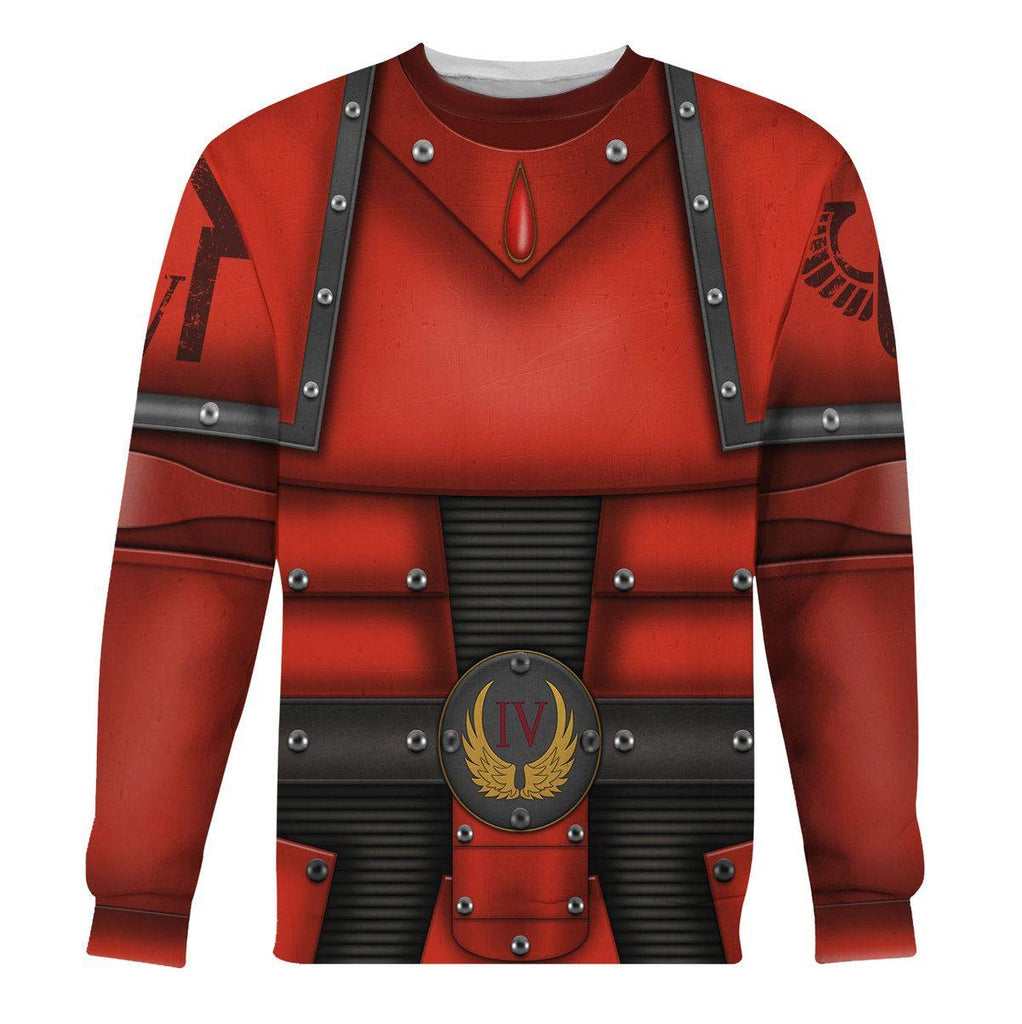 Blood Angels Legions T-shirt Hoodie Sweatpants Cosplay - CustomsPig