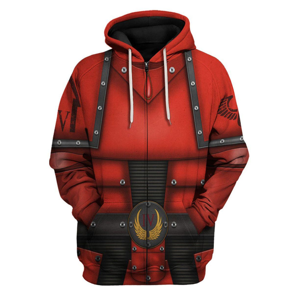 Blood Angels Legions T-shirt Hoodie Sweatpants Cosplay - CustomsPig