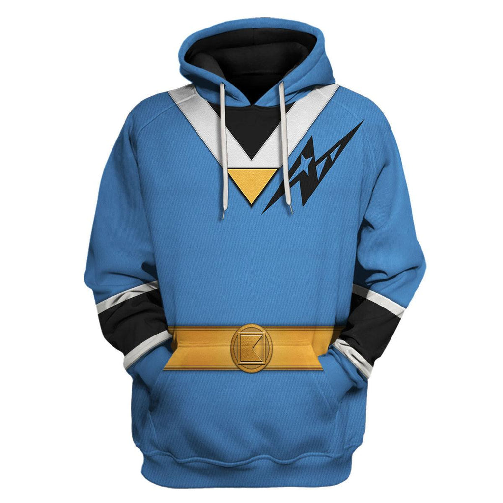 Blue Cestro Ranger Hoodies Sweatshirt T-shirt Hawaiian Sweatpants - CustomsPig.com