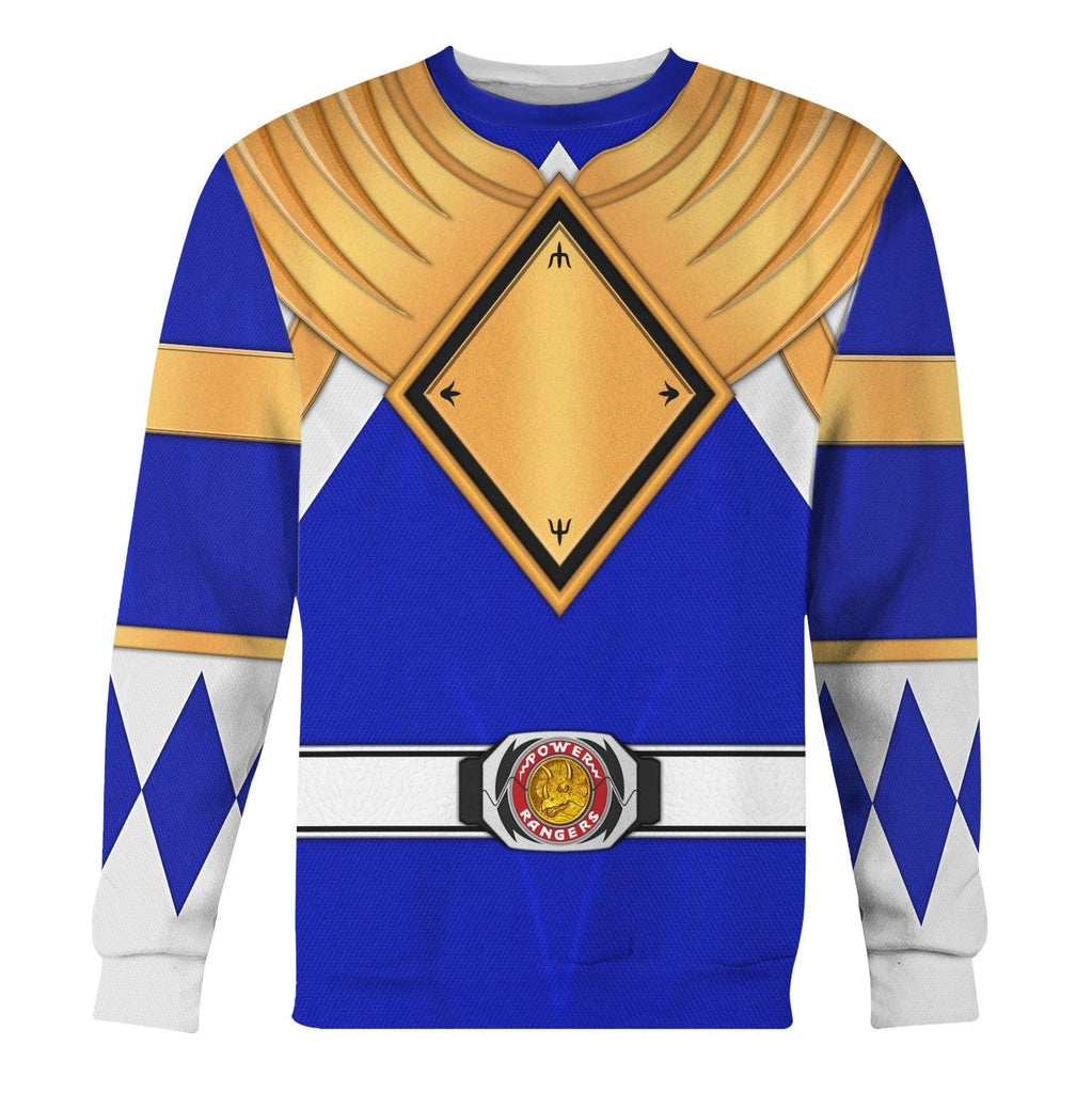 Blue Ranger Dragon Shield Hoodies Sweatshirt T-shirt Hawaiian -  CustomsPig.com