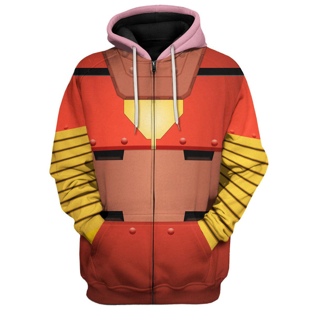 Boss Mazinger Z Cosplay Costumes: Hoodies, T-Shirts, and Tracksuits | CustomsPig.com - CustomsPig