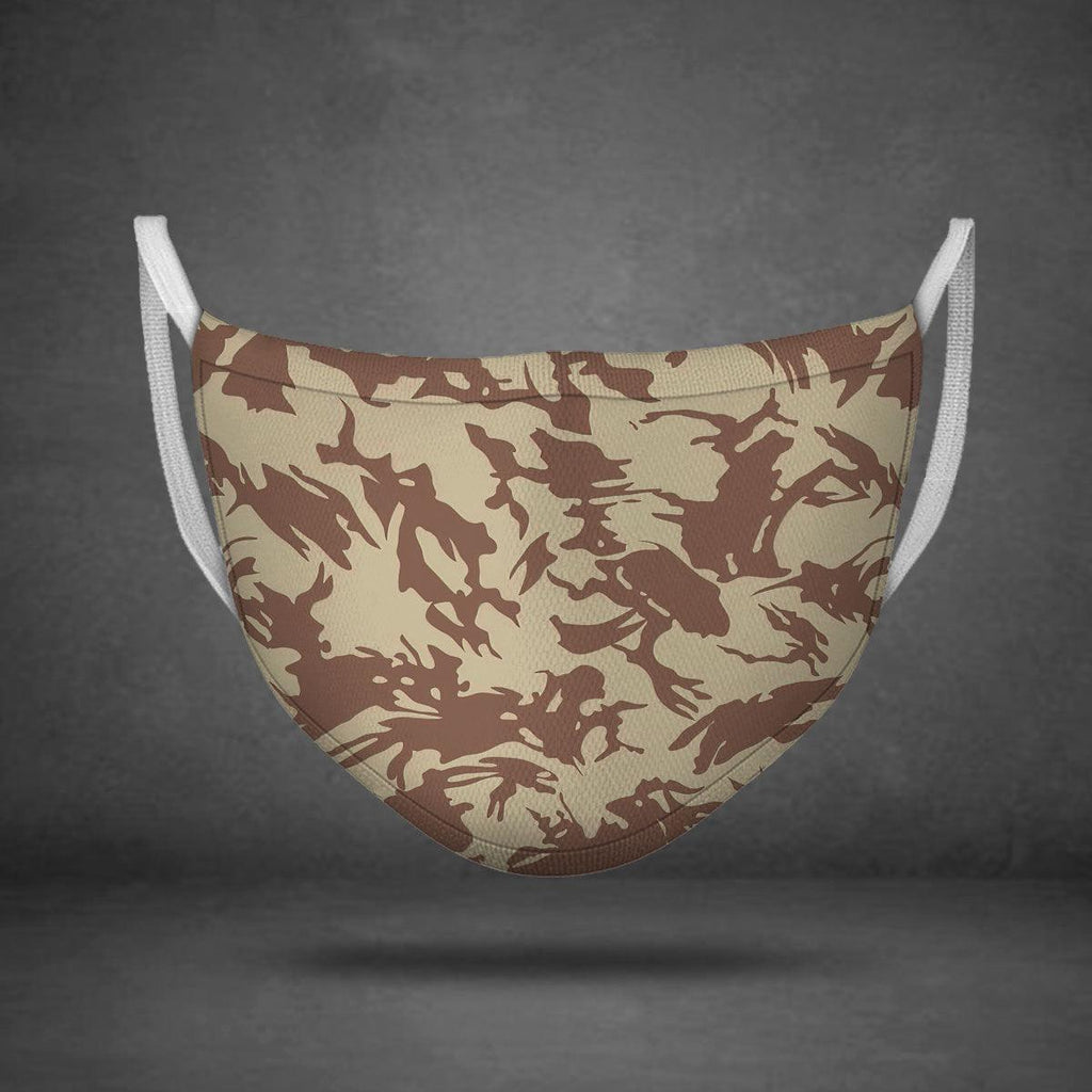 Bristish Desert (DPM) Camo Pattern Face Mask - CustomsPig