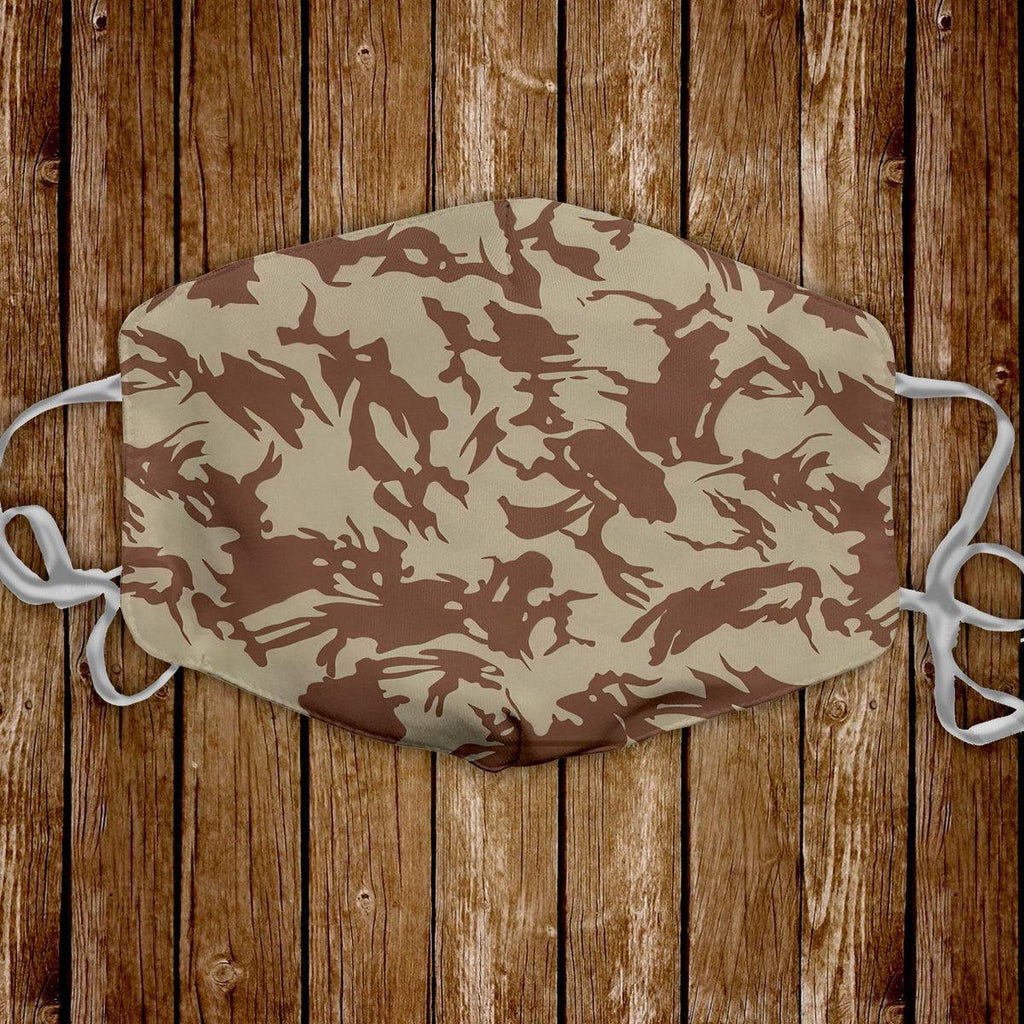 Bristish Desert (DPM) Camo Pattern Face Mask - CustomsPig