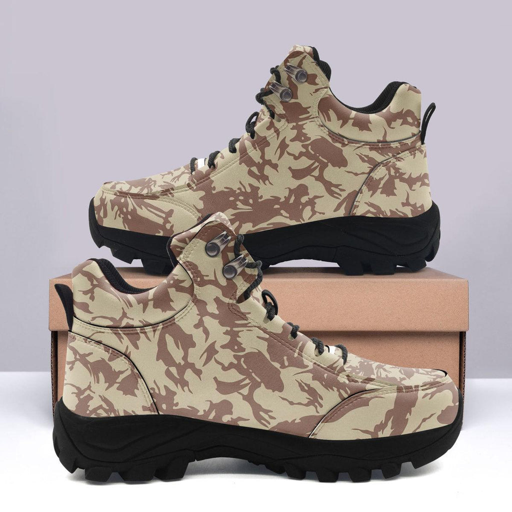 Bristish Desert (DPM) Camo Pattern Hiking Shoes - CustomsPig