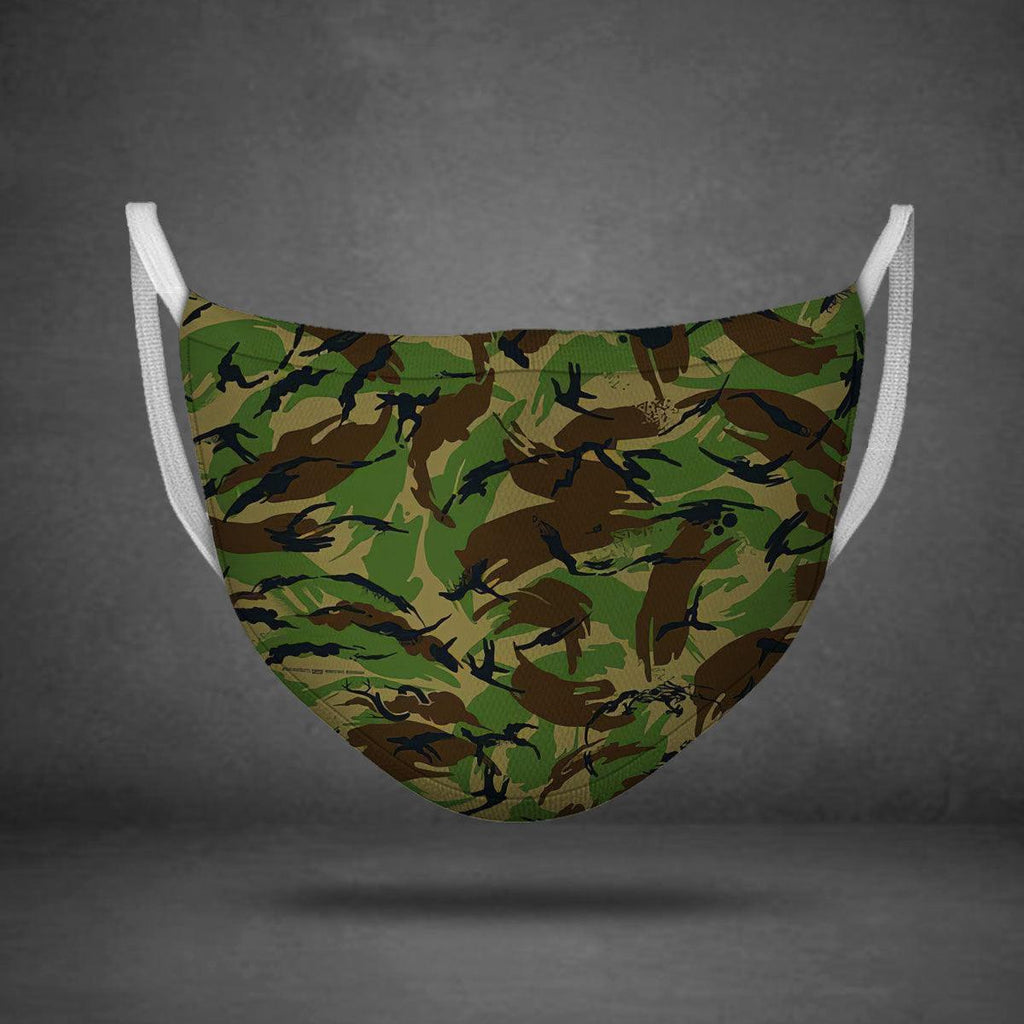 Bristish Disruptive Pattern (DPM) Material British Armed Forces Face Mask - CustomsPig