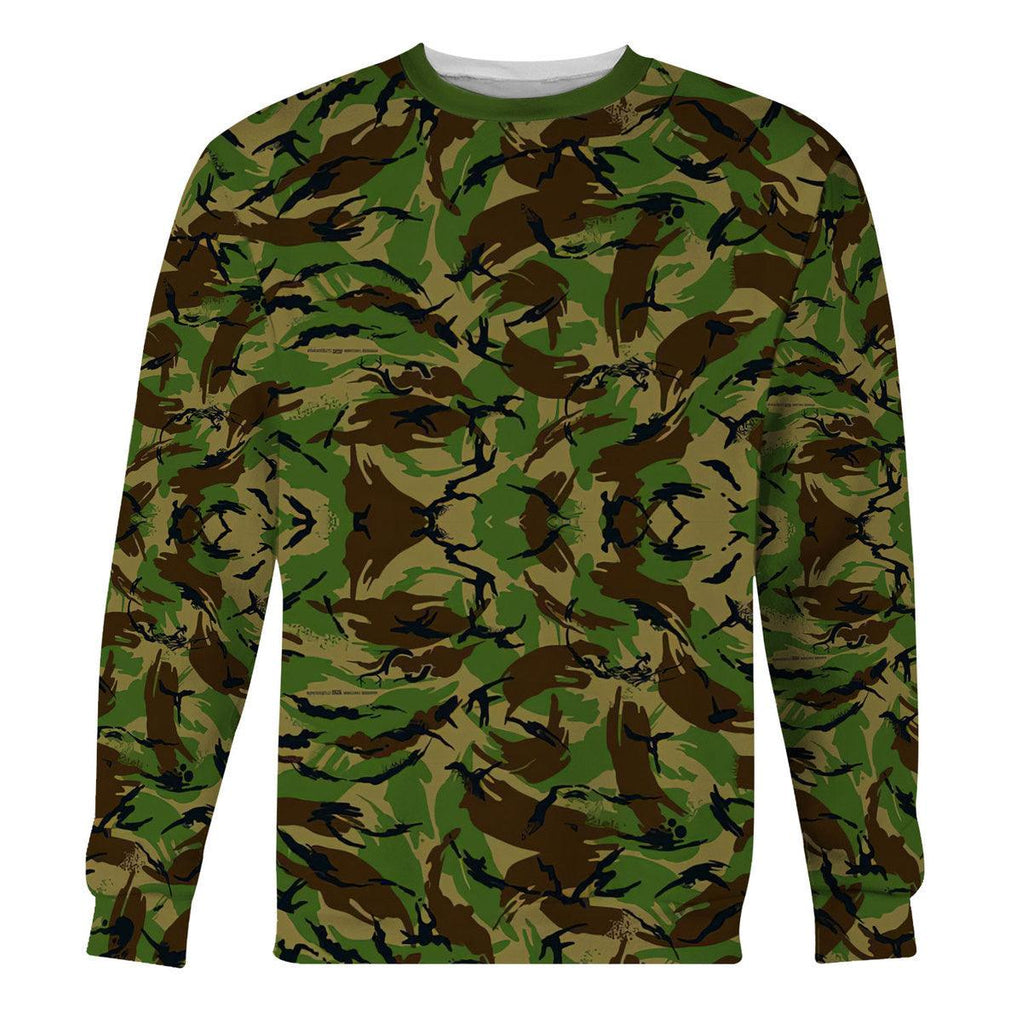 Bristish Disruptive Pattern (DPM) Material British Armed Forces - CustomsPig