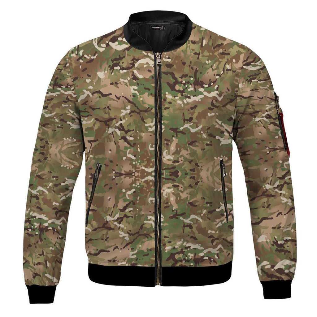 British Multi Terrain British Armed Forces Bomber Jacket - CustomsPig