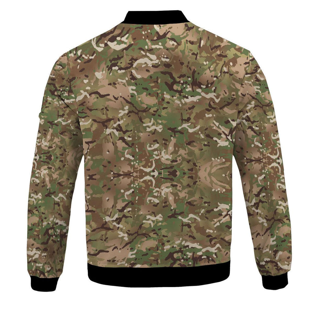 British Multi Terrain British Armed Forces Bomber Jacket - CustomsPig