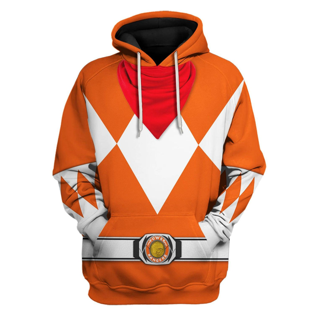 Bulk and Skull Orange Ranger Hoodies Sweatshirt T-shirt Hawaiian Sweatpants - CustomsPig.com