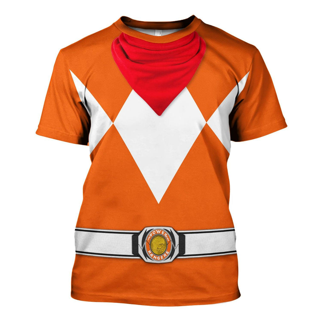 Bulk and Skull Orange Ranger Hoodies Sweatshirt T-shirt Hawaiian Sweatpants - CustomsPig.com