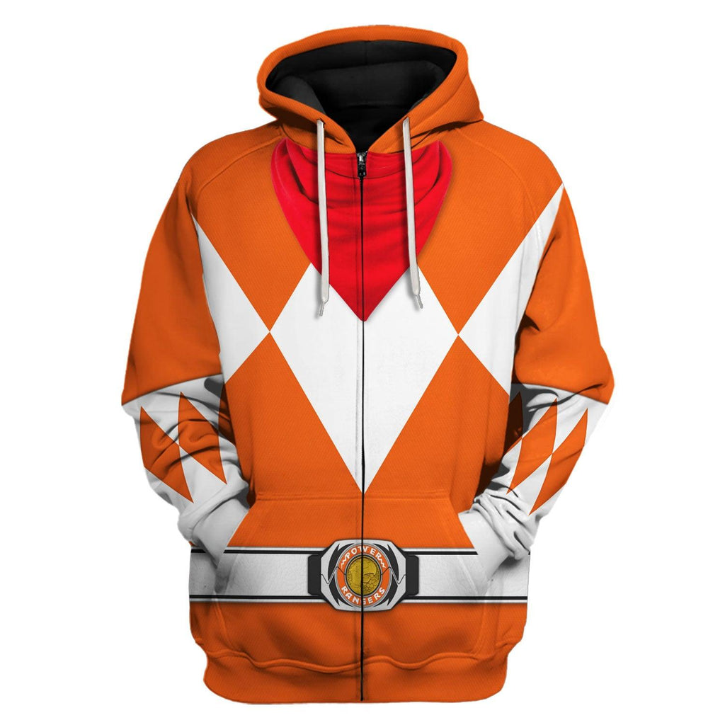 Bulk and Skull Orange Ranger Hoodies Sweatshirt T-shirt Hawaiian Sweatpants - CustomsPig.com