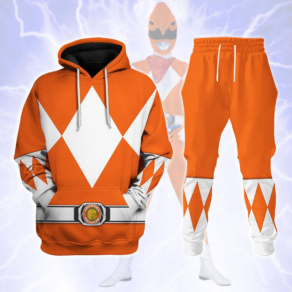 Bulk and Skull Orange Rangers Hoodies Sweatshirt T-shirt Hawaiian Sweatpants - CustomsPig.com