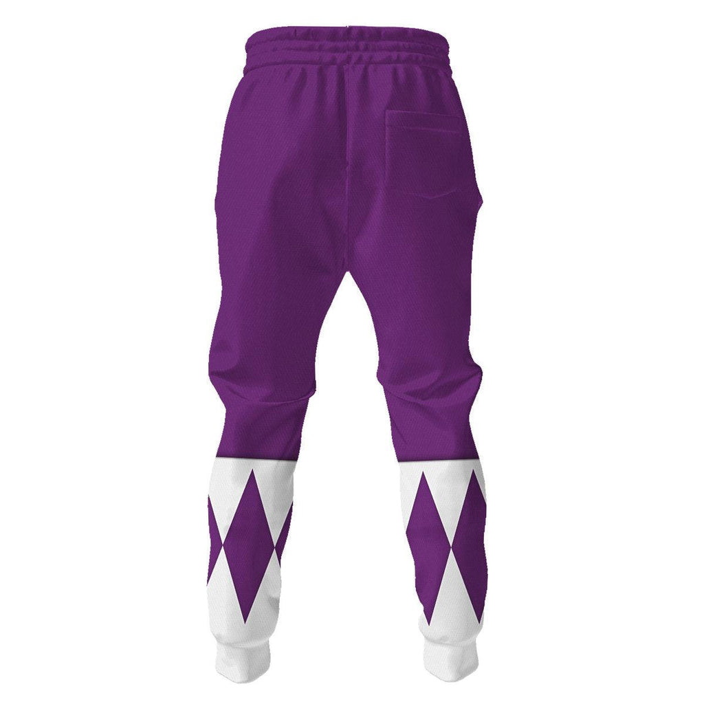 Bulk and Skull Purple Ranger Hoodies Sweatshirt T-shirt Hawaiian Sweatpants - CustomsPig.com