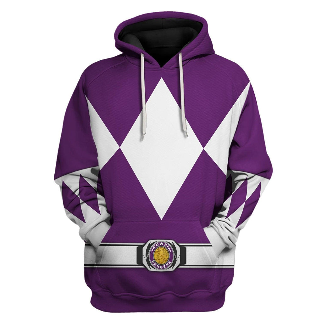 Bulk and Skull Purple Ranger Hoodies Sweatshirt T-shirt Hawaiian Sweatpants - CustomsPig.com