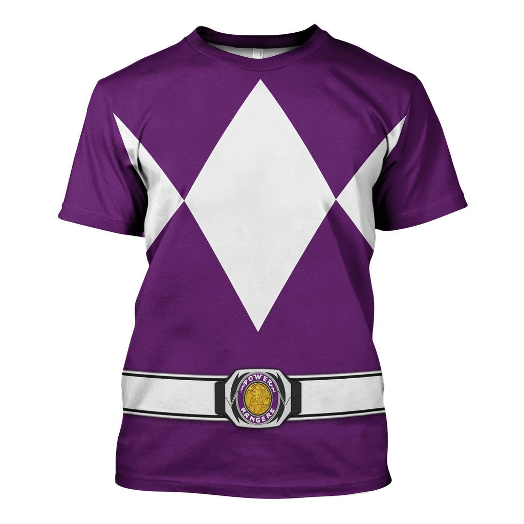 Bulk and Skull Purple Ranger Hoodies Sweatshirt T-shirt Hawaiian Sweatpants - CustomsPig.com