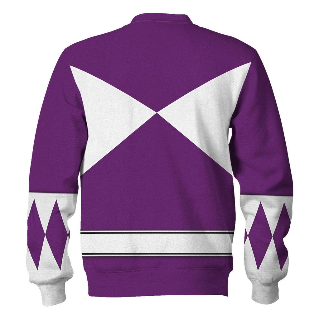 Bulk and Skull Purple Ranger Hoodies Sweatshirt T-shirt Hawaiian Sweatpants - CustomsPig.com