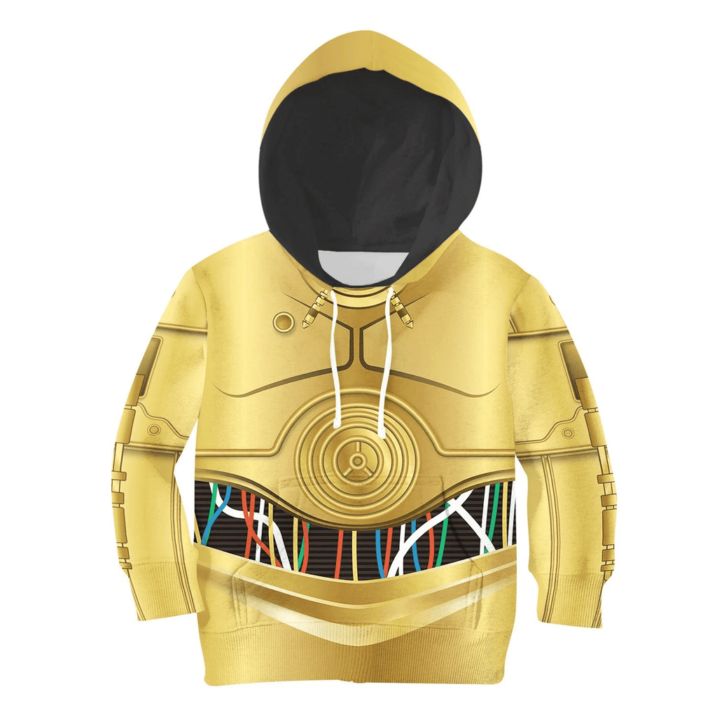 C 3PO Kid Tops -  CustomsPig.com