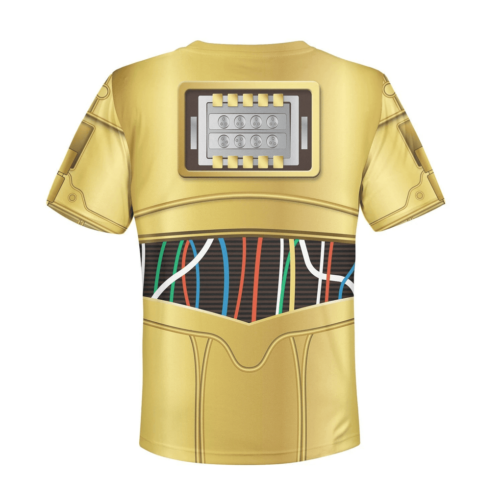 C 3PO Kid Tops -  CustomsPig.com