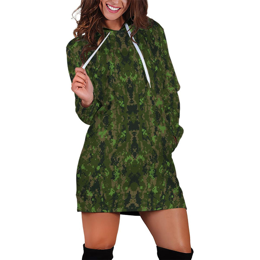 Canadian Disruptive Pattern CADPAT Canadian Armed Forces (CF) Dress Hoodie - CustomsPig