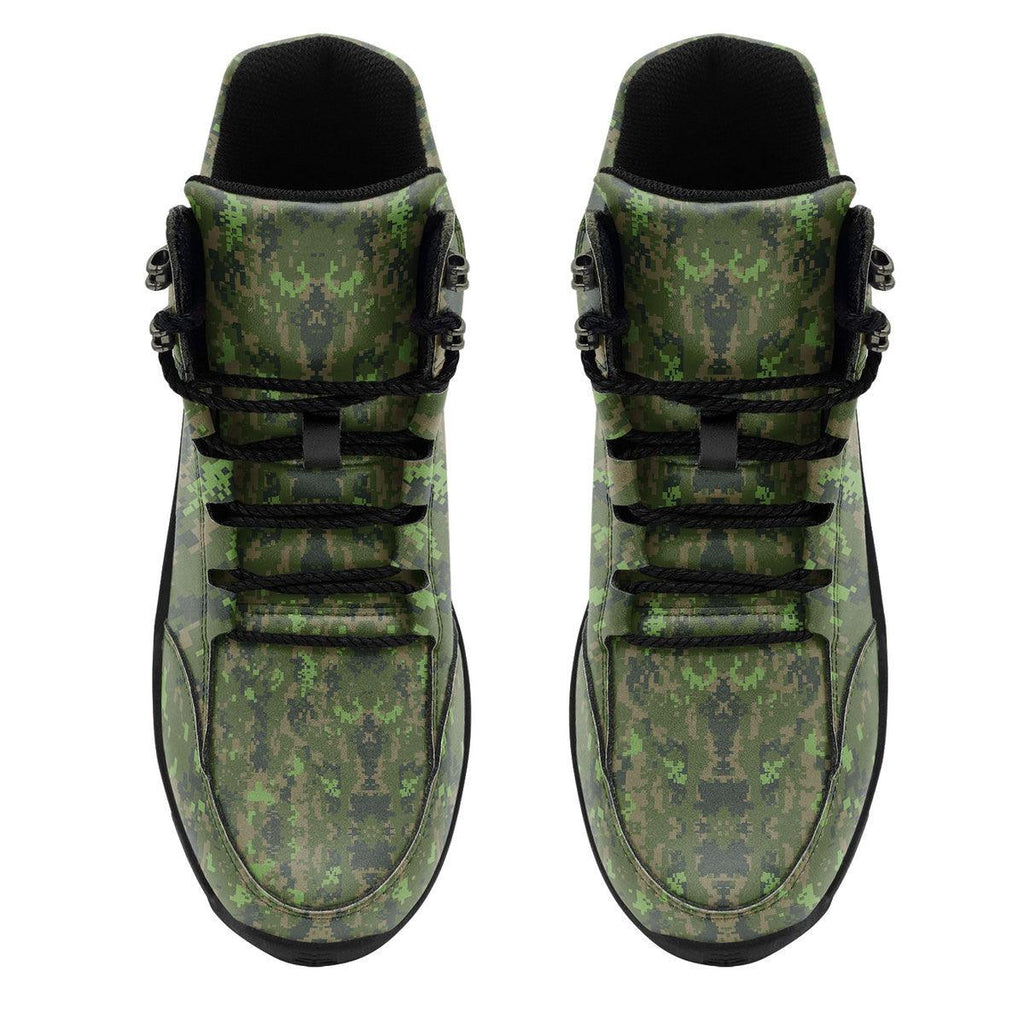 Canadian Disruptive Pattern CADPAT Canadian Armed Forces (CF) Hiking Shoes - CustomsPig