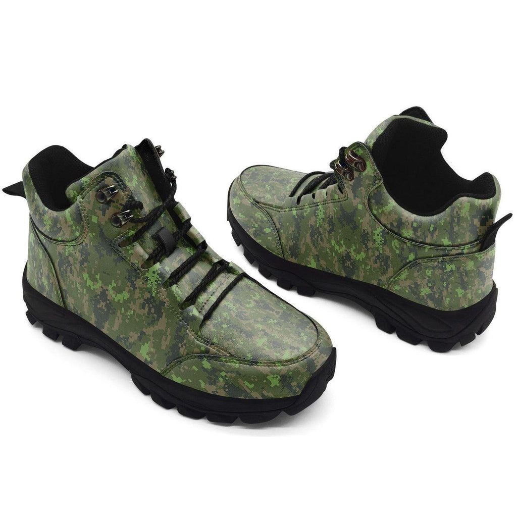 Canadian Disruptive Pattern CADPAT Canadian Armed Forces (CF) Hiking Shoes - CustomsPig