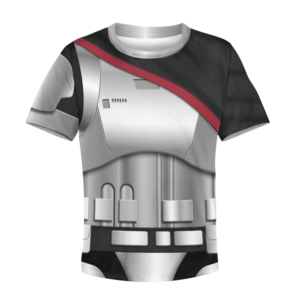 Captain Phasma SW Kid Tops -  CustomsPig.com