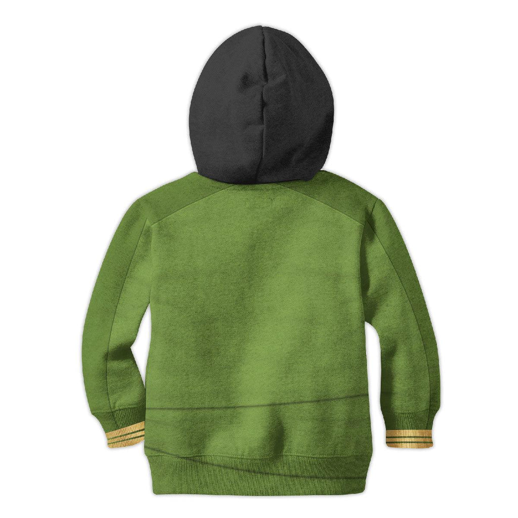 Captain Pike Green Costume Cosplay Kid Hoodie Sweatshirt T-Shirt - CustomsPig.com