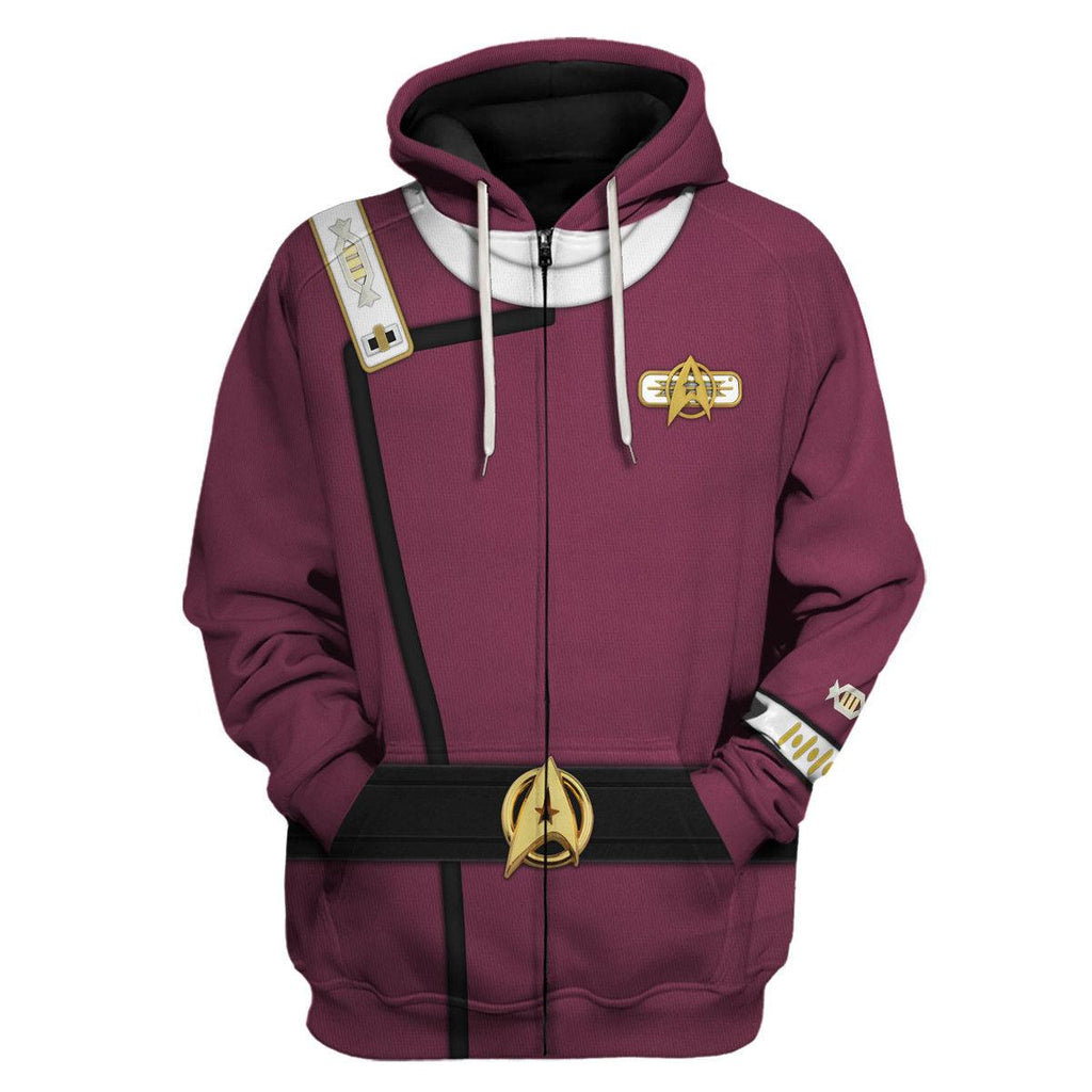 Captain Spock Costume Hoodie Sweatshirt T-Shirt Sweatpants Apparel - CustomsPig.com