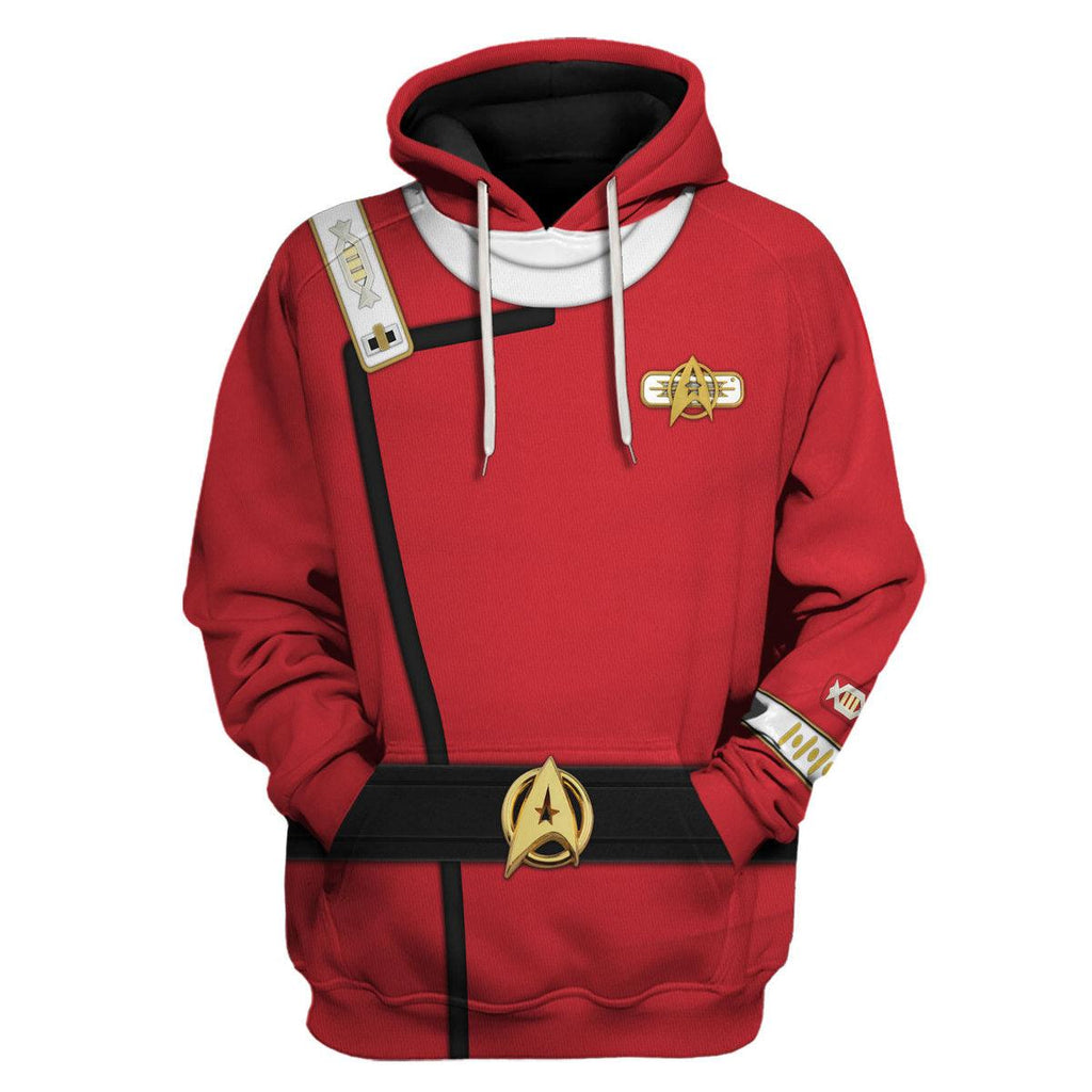 Captain Spock Costume Officer Hoodie Sweatshirt T-Shirt Sweatpants Apparel - CustomsPig.com