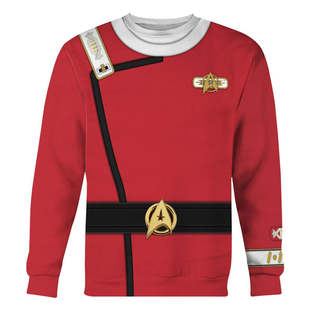 Captain Spock Costume Officer Hoodie Sweatshirt T-Shirt Sweatpants Apparel - CustomsPig.com