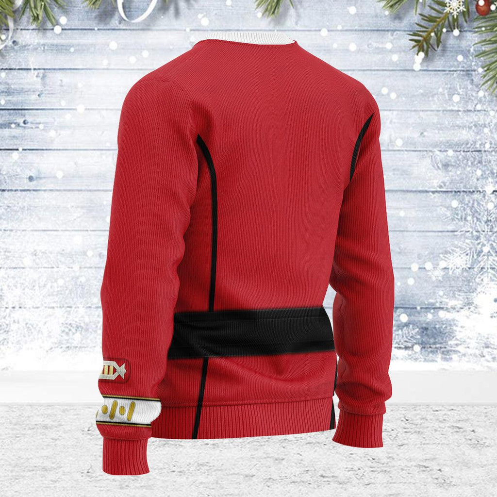 Captain Spock Costume Officer Themed Costume Christmas Wool Sweater - CustomsPig.com